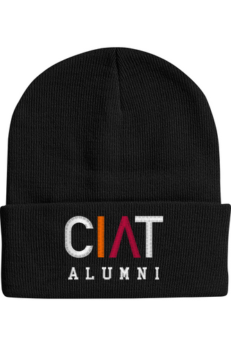 CIAT Black Cuffed Beanie Alumni