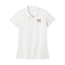 Load image into Gallery viewer, CIAT Women’s Polo in white
