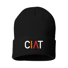 Load image into Gallery viewer, CIAT Black Cuffed Beanie
