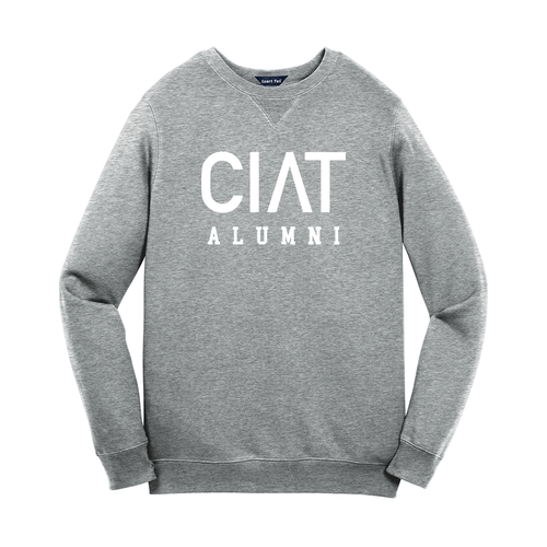 CIAT Gray Crewneck Sweatshirt - Full Front Alumni