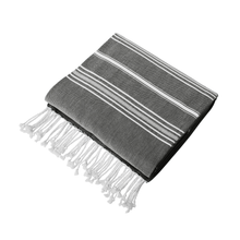 Load image into Gallery viewer, CIAT Gray Striped Cali Throw
