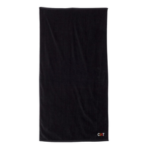 Load image into Gallery viewer, CIAT Black Beach Towel
