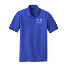 Load image into Gallery viewer, CIAT Men&#39;s Core Classic Pique Polo in true royal
