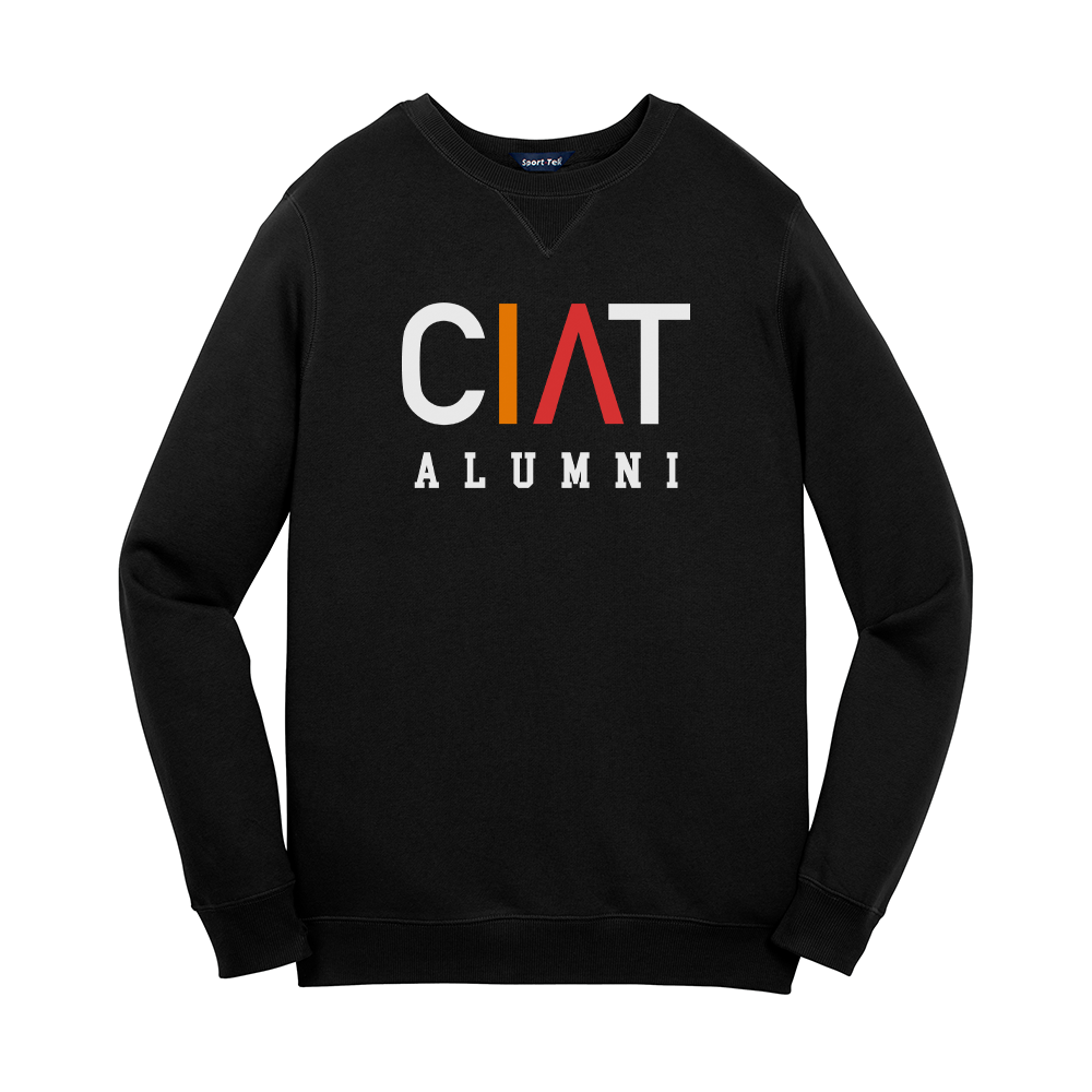 CIAT Black Crewneck Sweatshirt - Full Front Alumni