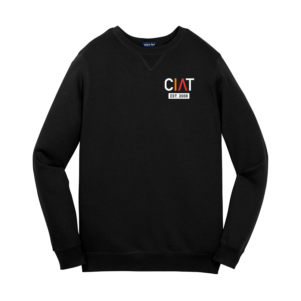 CIAT Black Crewneck Sweatshirt - Left Chest Alumni