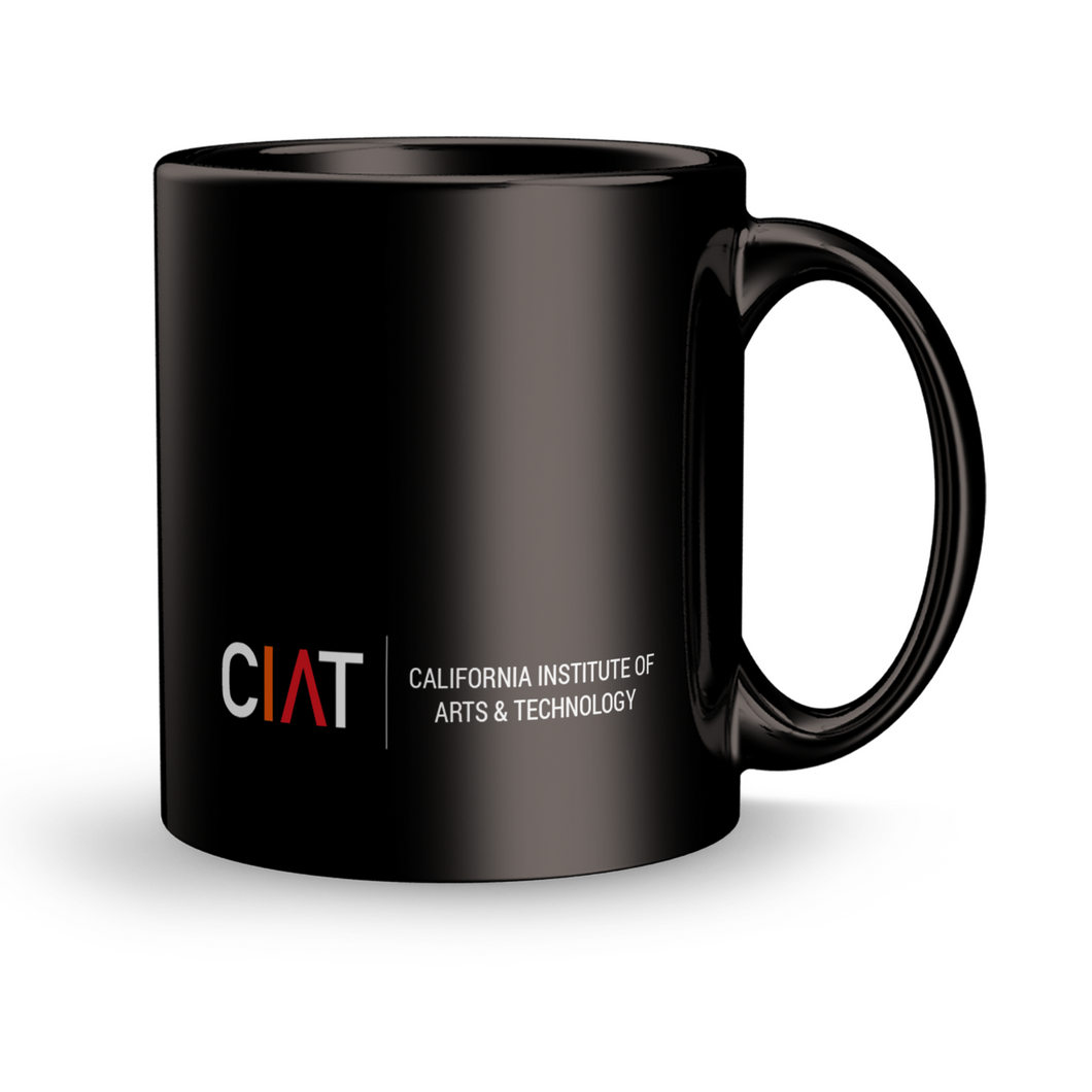 CIAT 11 oz. Black Ceramic Mug