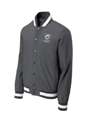 Insulated Varsity Jacket - White Outlined Logo - Image 2