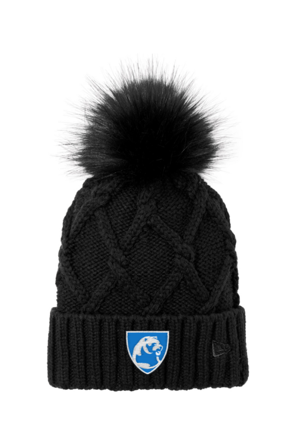 Faux Fur Pom Beanie