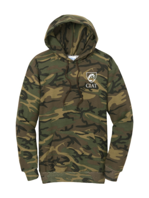 Men's Camo Hooded Sweatshirt - Image 2