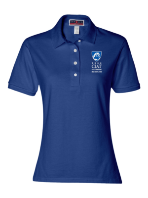 Women's Jersey Polo - Image 4