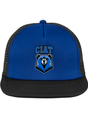 Codi Flat Bill Snapback Trucker Cap - Image 4